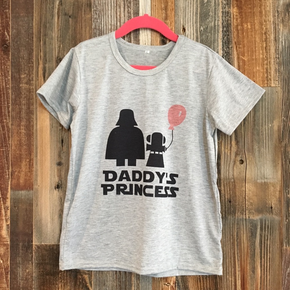 Girl’s cute t-shirt “Daddy’s Princess”